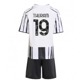 Dětské fotbalový komplet Juventus Khephren Thuram #19 Domácí košile 2025-26 Krátkým Rukávem